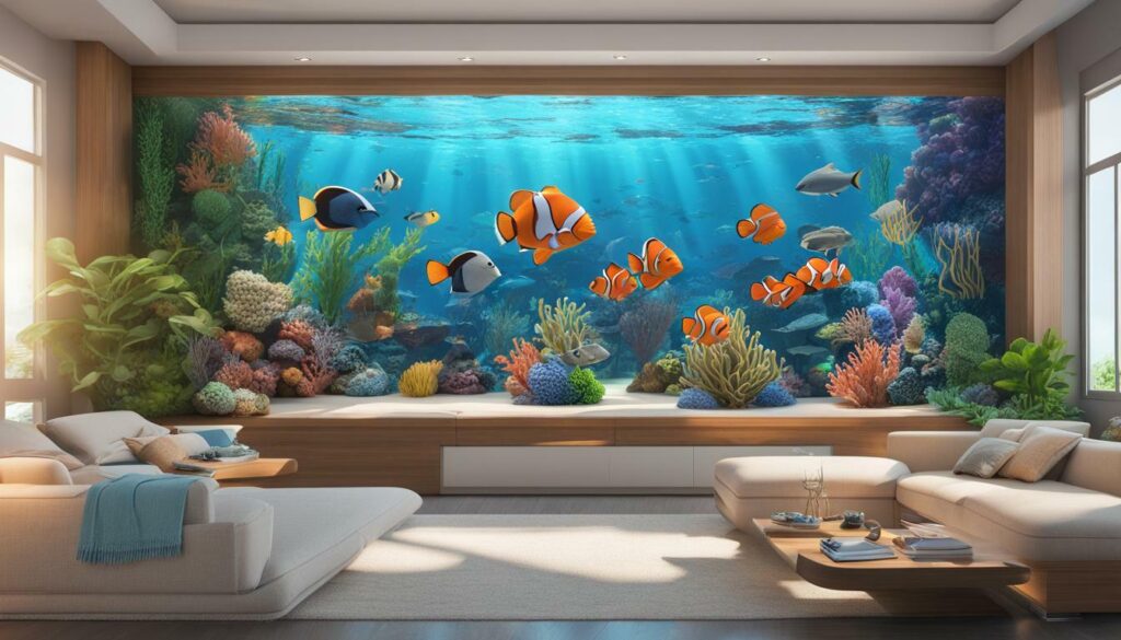 Aquarium Fish in Finding Nemo