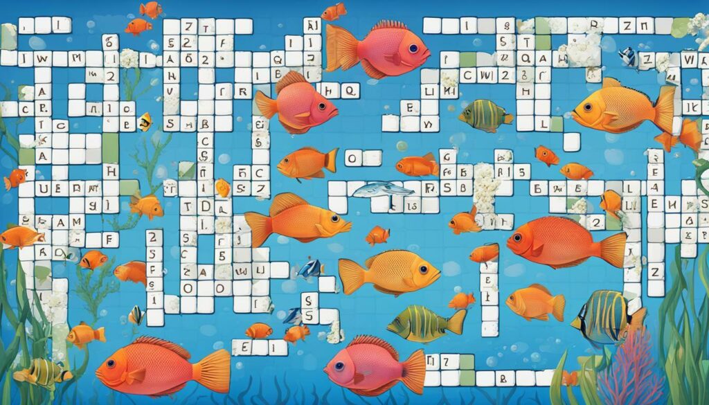 aquarium fish crossword
