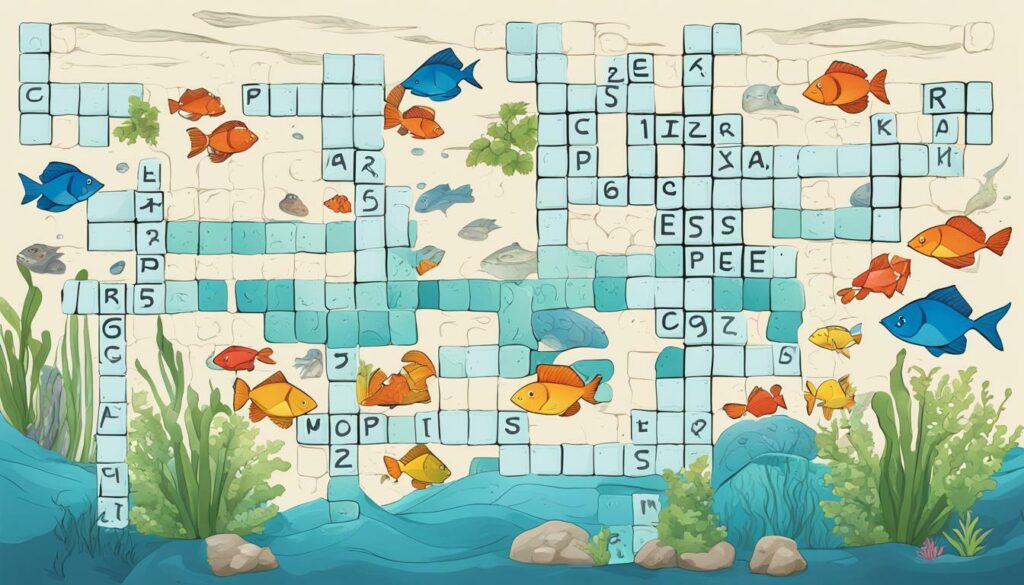 aquarium fish crossword puzzle