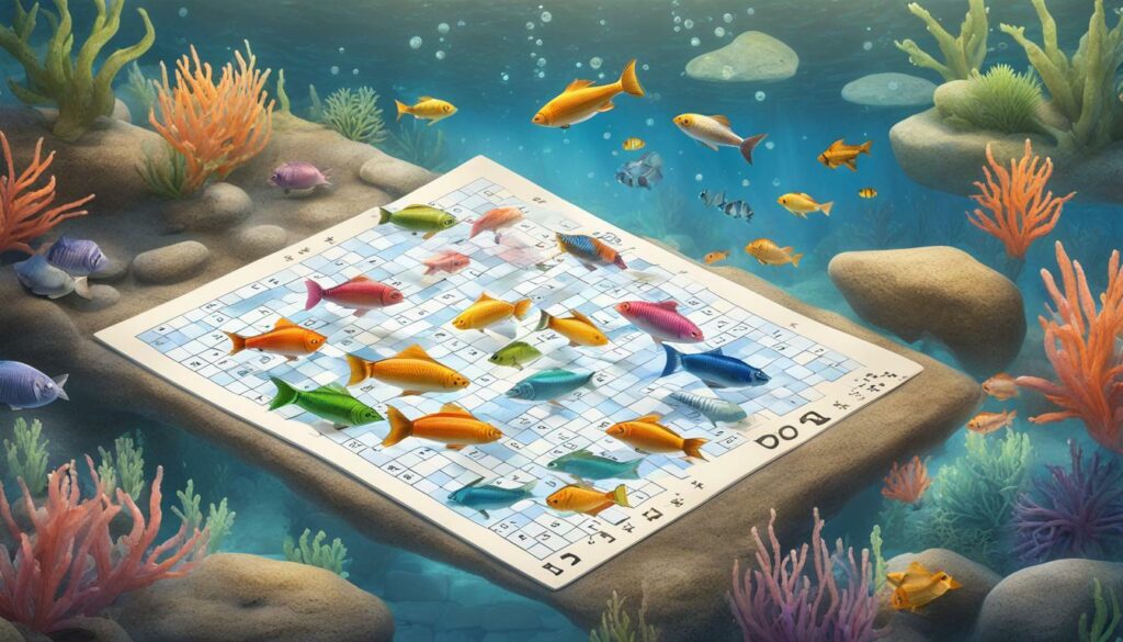 aquarium fish crossword puzzle