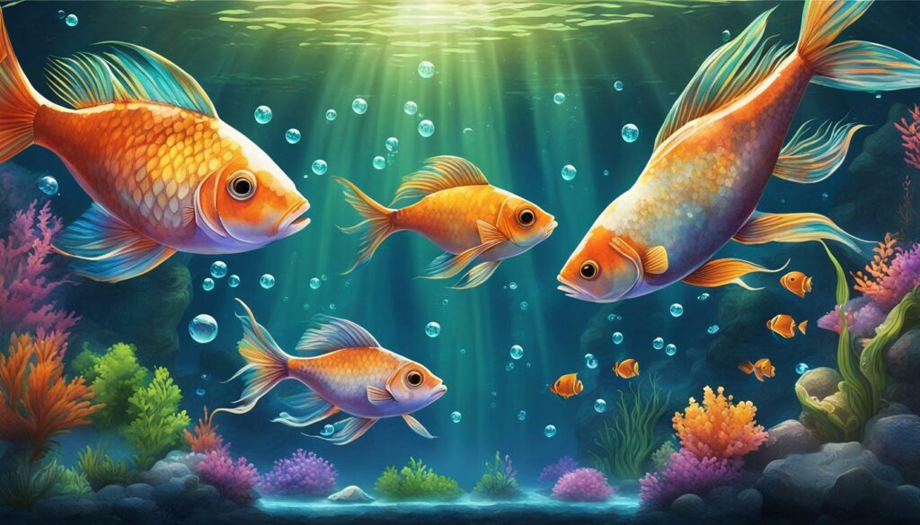 calming fish tank visuals