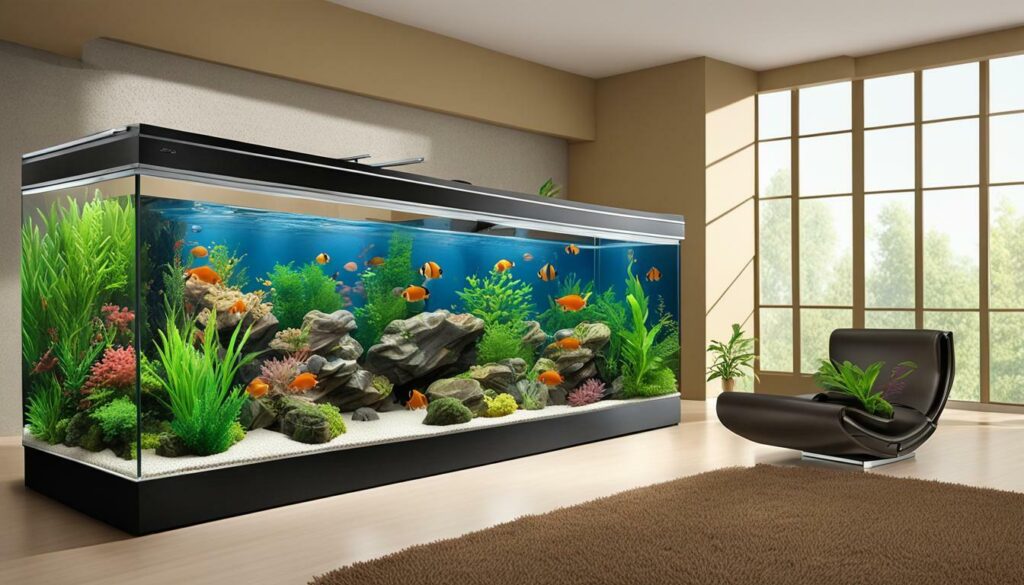 fish aquarium 120 litre