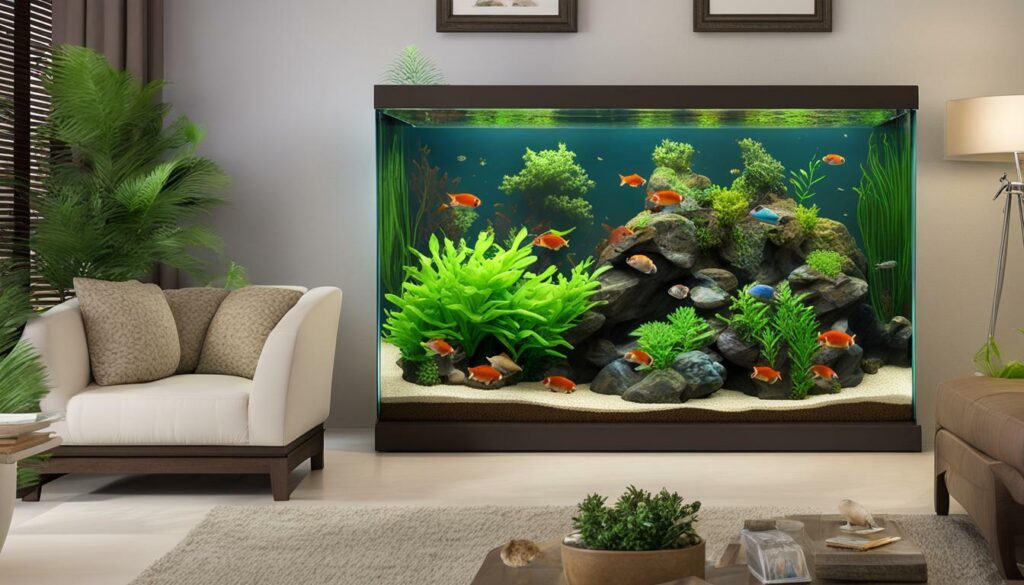 fish aquarium 120 litre for your home