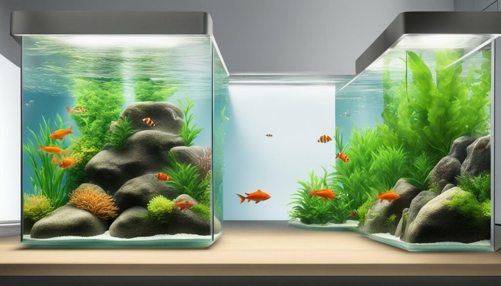 healthy aquarium