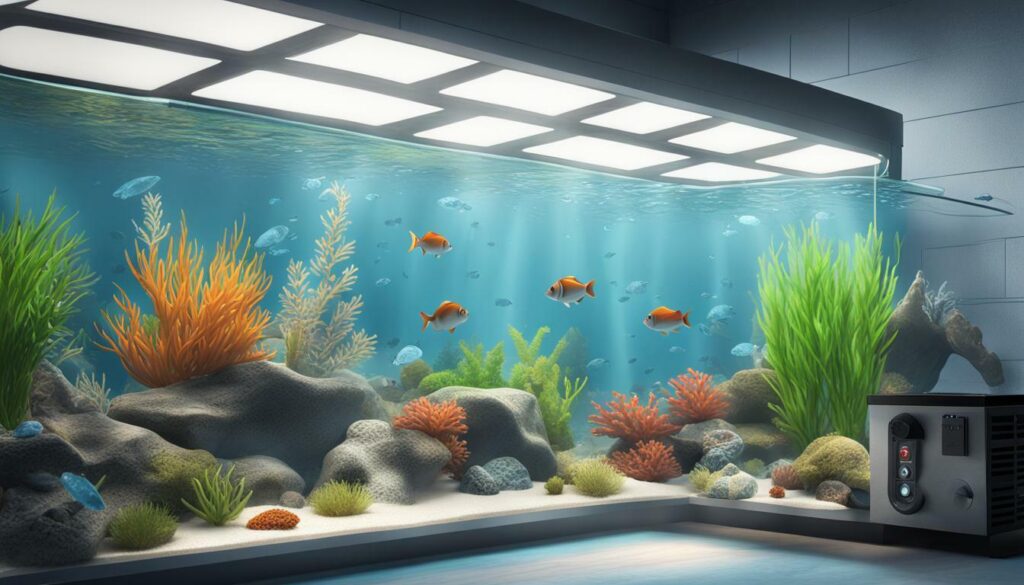 heat management for aquarium fish