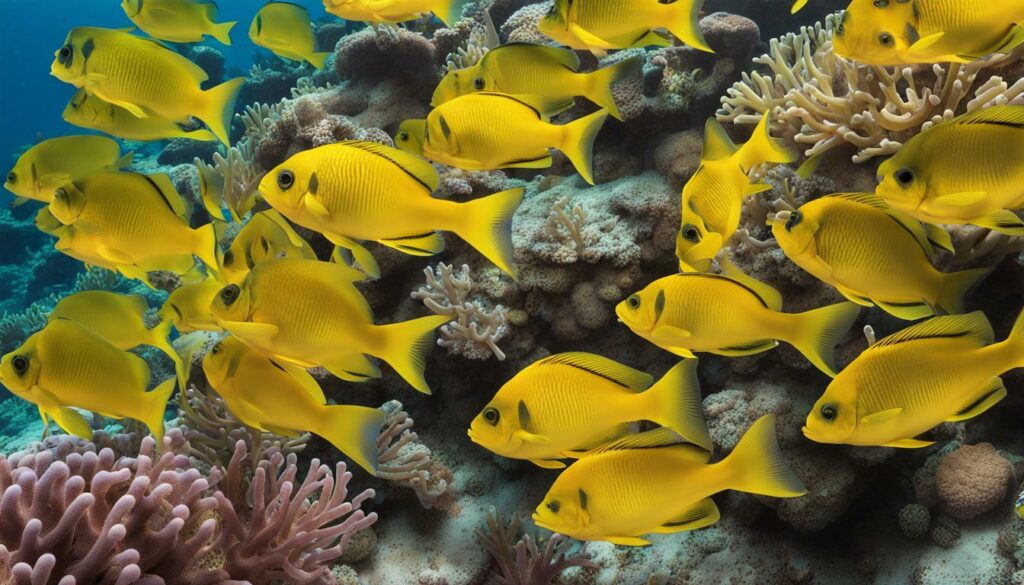 yellow marine fish